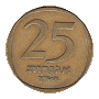 25 agorot