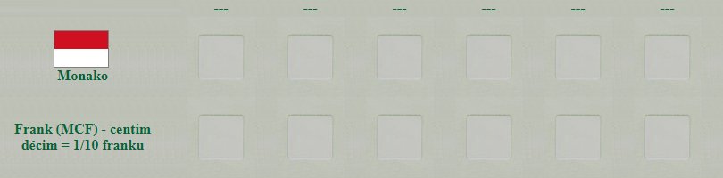 Monako - frank
